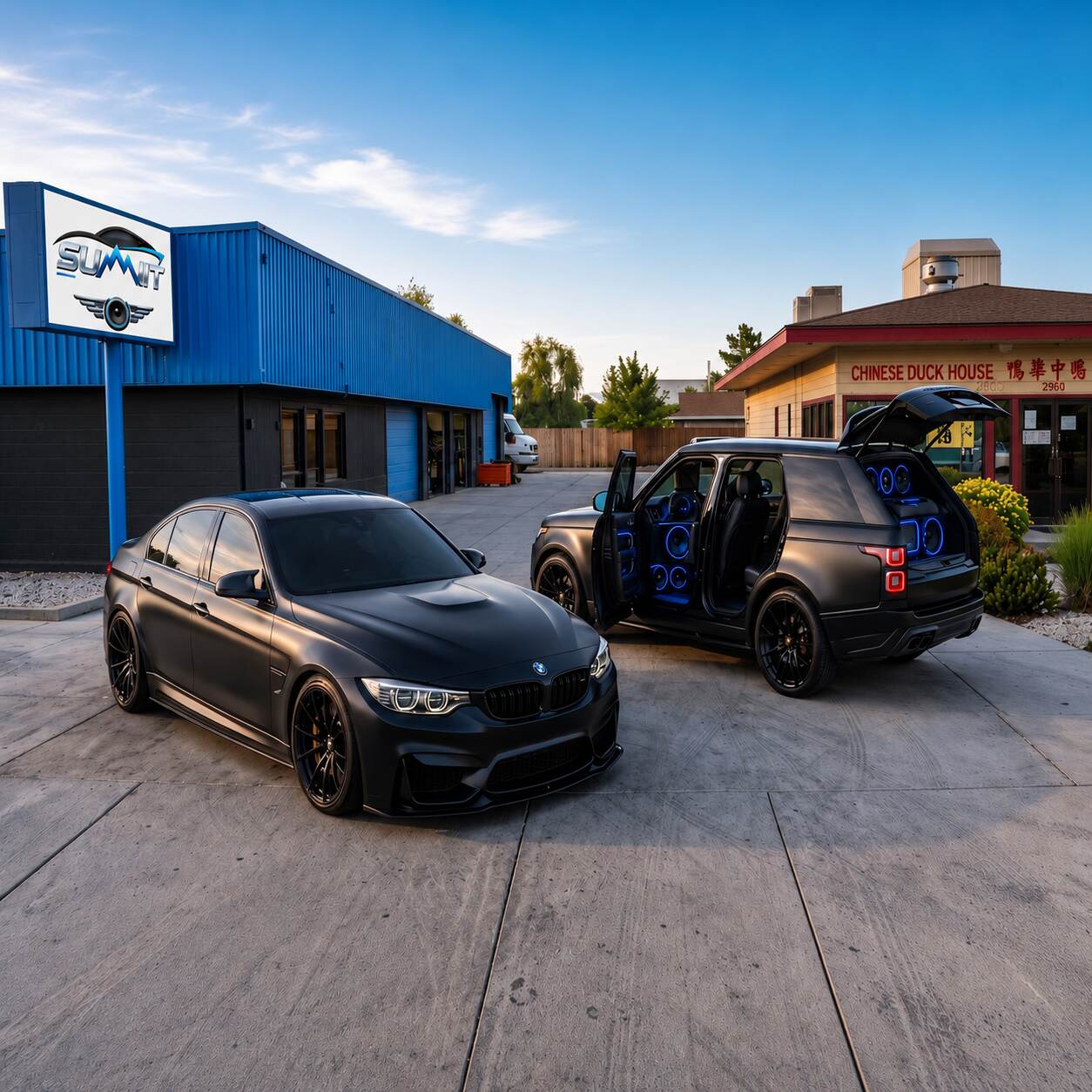 Summit tint and audio