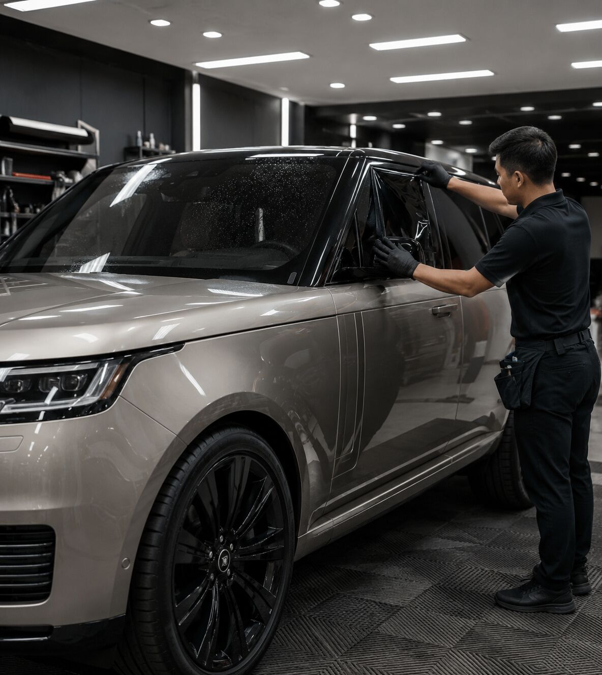 Car window tint reno